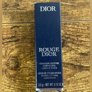 DIOR NIB‎ Rouge Dior Velvet Lipstick 100 Nude Look Matte NEW